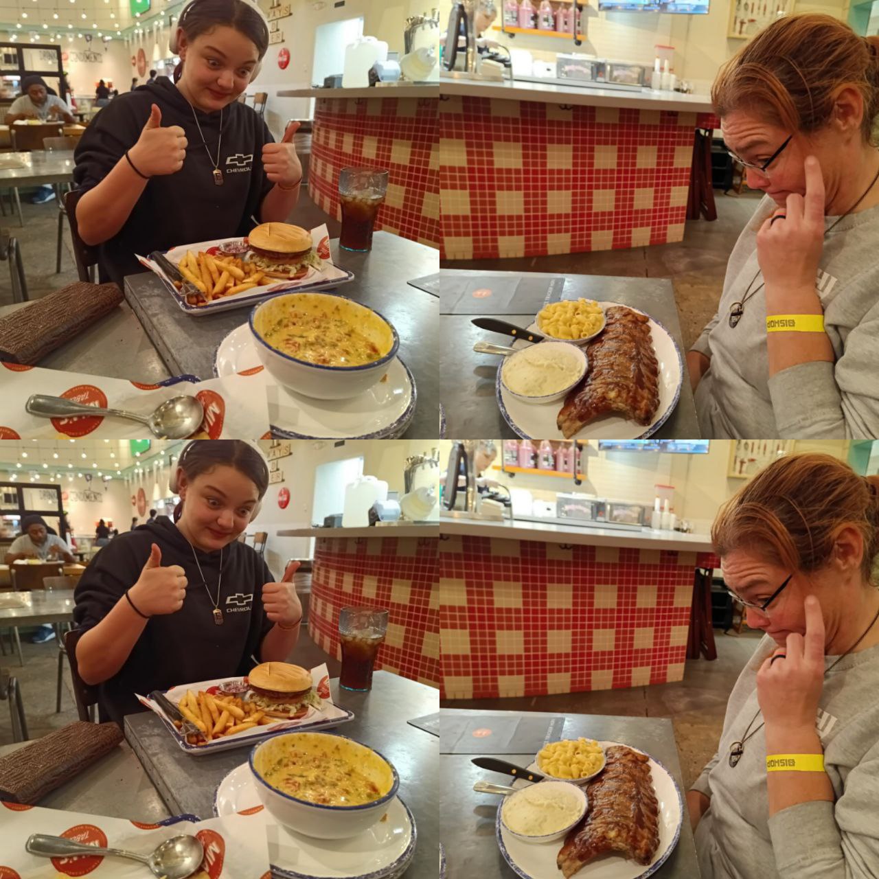 Food and reactions at First Watch