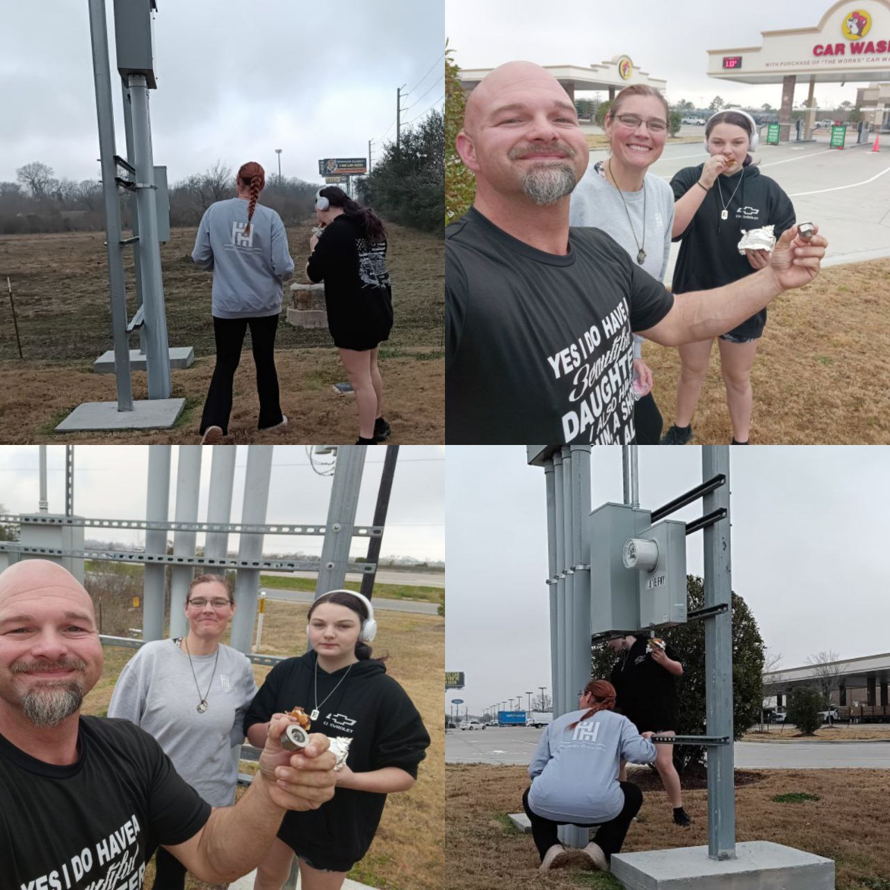 Bucees Baytown geocache fake bolt find